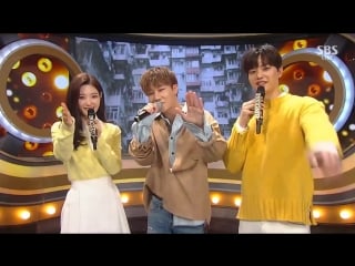 [180304] sbs «inkigayo» kim sunggyu interview + city of angel + true love + encore