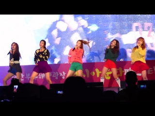 151024 festival 'russian culture'| red velvet ice cream cake [fancam]