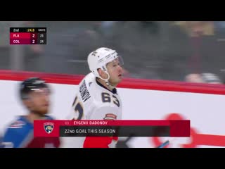 Dadonov buries rebound for ppg