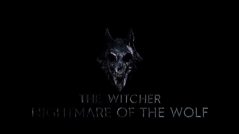 The witcher nightmare of the wolf logo
