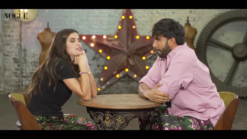 Ranveer singh teaches victorias secret model sara sampaio how to speak in hindi