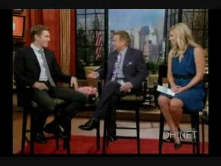 Hayden christensen on live with regis and kelly