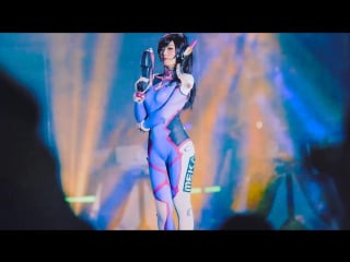 Sexy korean girl song hana overwatch spiral cats cosplay [азиатки, порно, эротика, as