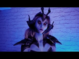 Vengeful spirit body art cosplay