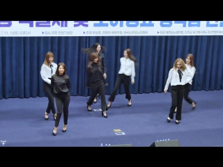[4k] 171118 clc 직캠 (crystal clear) 아니야(no oh oh) @당뇨병 학술제(국회의사당 헌정기념관)⁄fancam by 쵸리(chori)