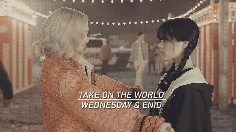 Уэнсдэй / wednesday (уэнсдей и энид) take on the world