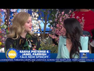 Janel parrish and sasha pieterse «gma»