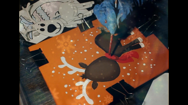 Новогодний оленёнок)