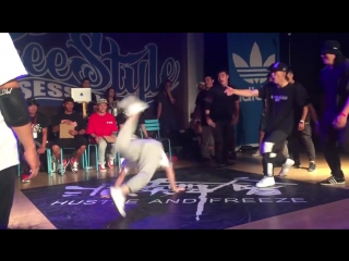 Bboy pay with crazy #powermove!