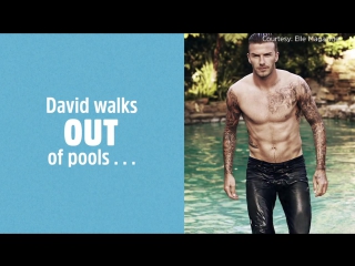 David beckhams best sexy shirtless moments