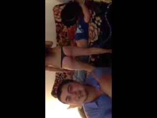 Russians getting a treat from a stripper