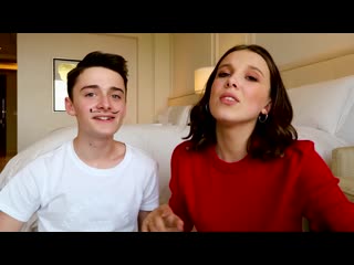 Millie bobby brown bff challenge! ¦ noah schnapp
