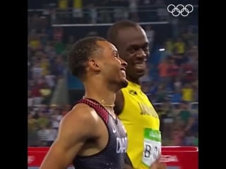 Усейн болт улыбайтесь чаще!!!