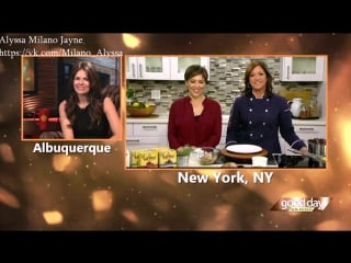 Nutritional tips in the kitchen with alyssa milano and dian