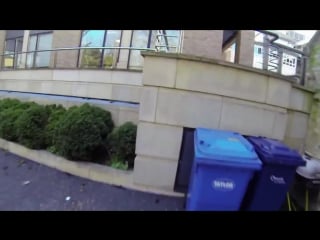 Incredible parkour on the roofs of cambridge