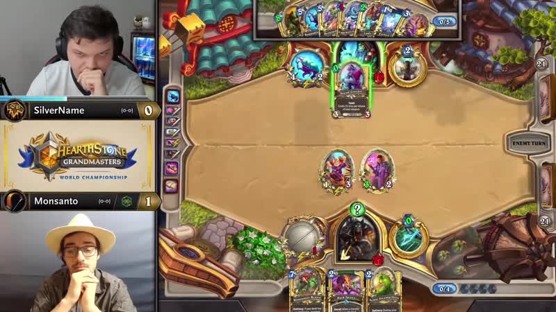 [gameplane esports hearthstone] [ru] silvername vs monsanto | день1 | hearthstone world championship 2020 (12 декабря 2020)