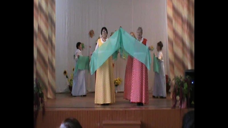 "гляжу в озёра синие" танец в исполнении ансамбля ветеранов полутово