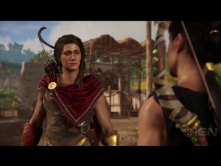 Assassins creed odyssey odessa romance side quest gameplay