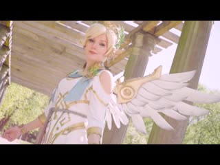 Winged victory mercy cosplay showcase