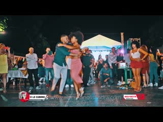 Lisandra garcía y silvio leroy perez azcuy salsa cubana