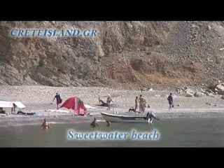 Naturist beach free camping sweet water fkk kreta