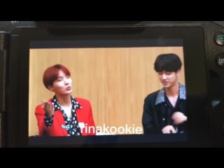 Jhope and jin exchanging flying kisses jhopes facial expressions are the best!