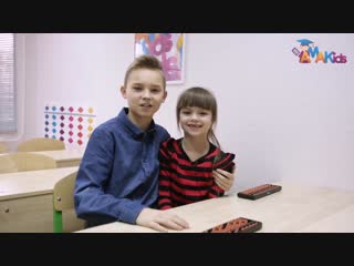 Ученица «академии amakids», анастасия князева, демонстрирует устный счёт