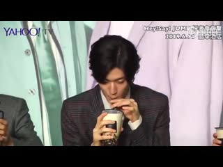 Hey! say! jump 💞 yamada ryosuke ❤ chinen yuri 💖 nakajima yuto 💙 yabu kota 💚