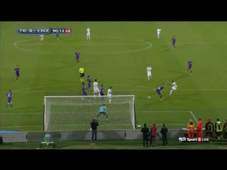 Fiorentina hellas verona 0 1, obbadi (90'), 20 04 2015 hd