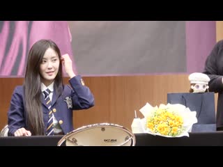 190310 효민 hyomin 5th fansign allure