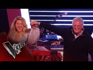 Meghan trainor's dad shows off his piano skills with 'shake rattle and roll'! (the voice uk 2020)