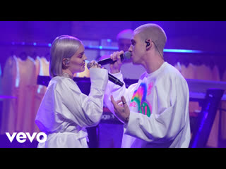 Lauv with anne marie lonely (live on late night with seth meyers / 2019)