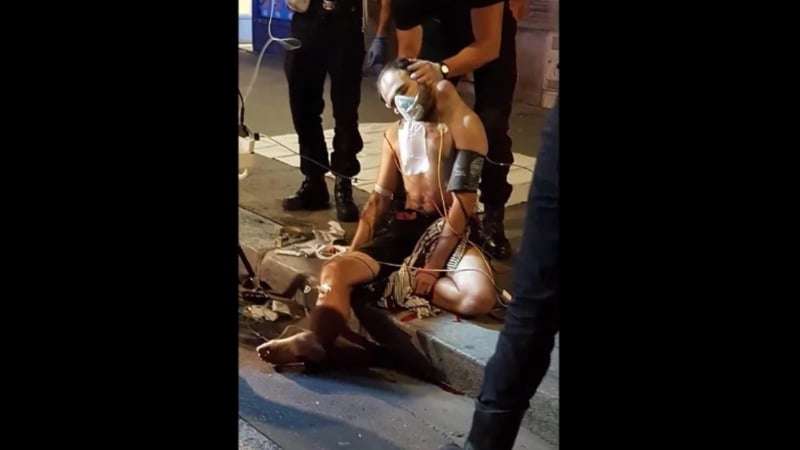 18+ неудачное приземление