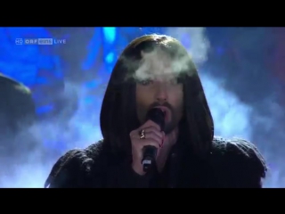 Conchita wurst skiflug wm eröffnung kulm put that fire out