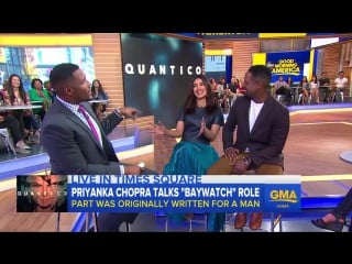 Priyanka chopra and blair underwood talk quantico premiere