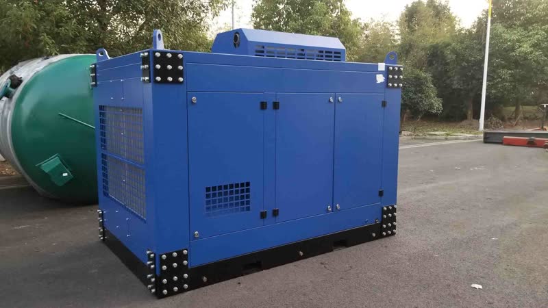 424cfm дизельный винтовой воздушный компрессор на салазках с atex (зона ii)