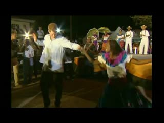 Royals in the sun prince harry attends street party in belize (2012)