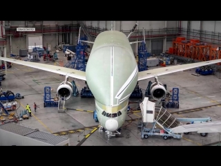 Airbus beluga некрасив, но эффективен теперь и xl