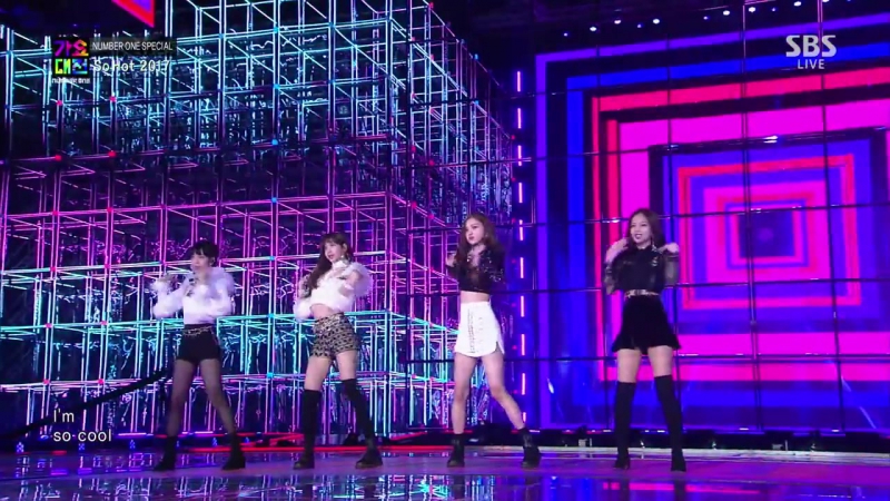 Blackpink so hot (by wonder girls) [171225]