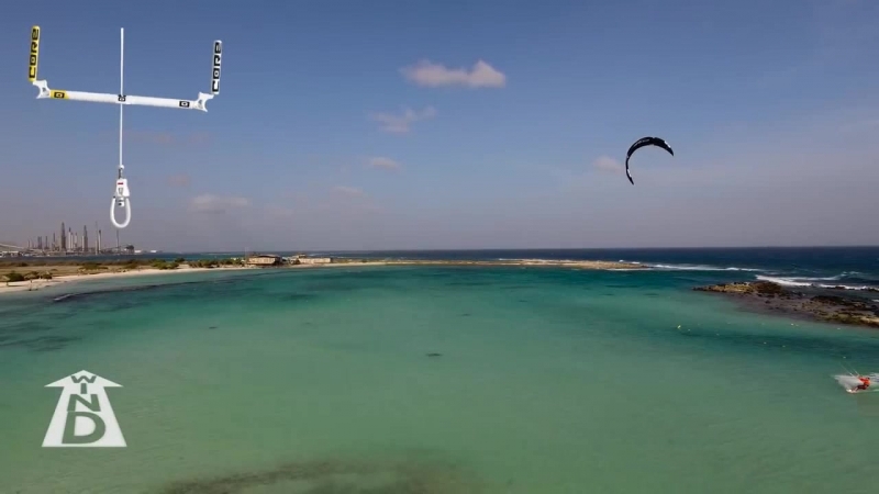 Прыжок с переводом кайта