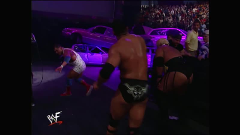 Wh | курт энгл против гробовщика против трипл эйча против стива остина против рикиши против скалы армагеддон 2000