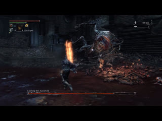 Bloodborne ludwig the accursed holy blade boss fight