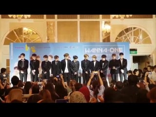 [fancam] 170922 | пресс конференция фанмитинга "wanna be loved" в сингапуре