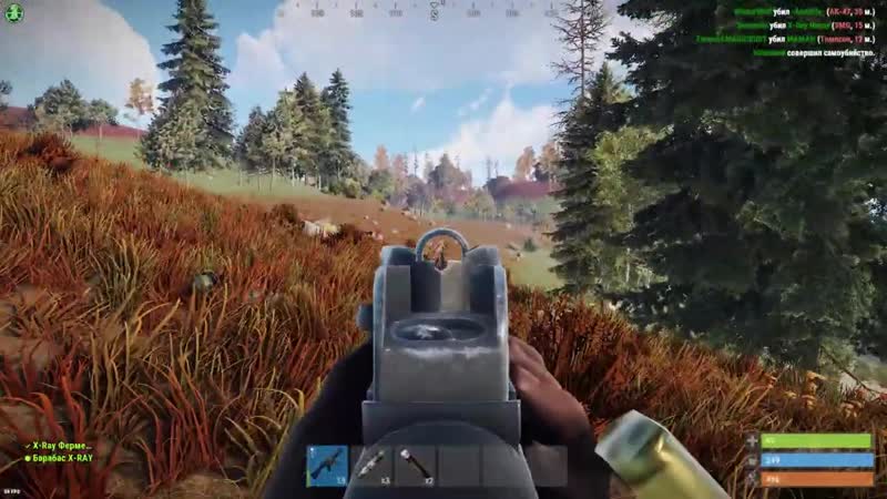 [hazmat] раст нашли кучу лута за одним люком! лютые файты и крутые рейды после глобал вайпа!