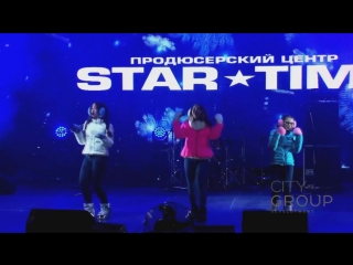 Вокальный girls band "hashtag" shake it up | новый год на думской