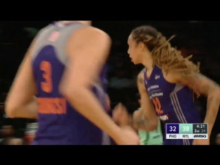 Brittney griner goes for 26 points in loss to the liberty 04 06 2017