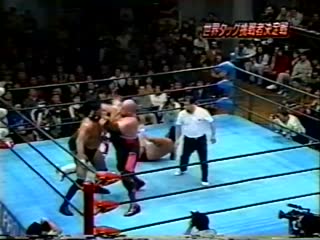 Takao omori/yoshihiro takayama vs vader/steve williams