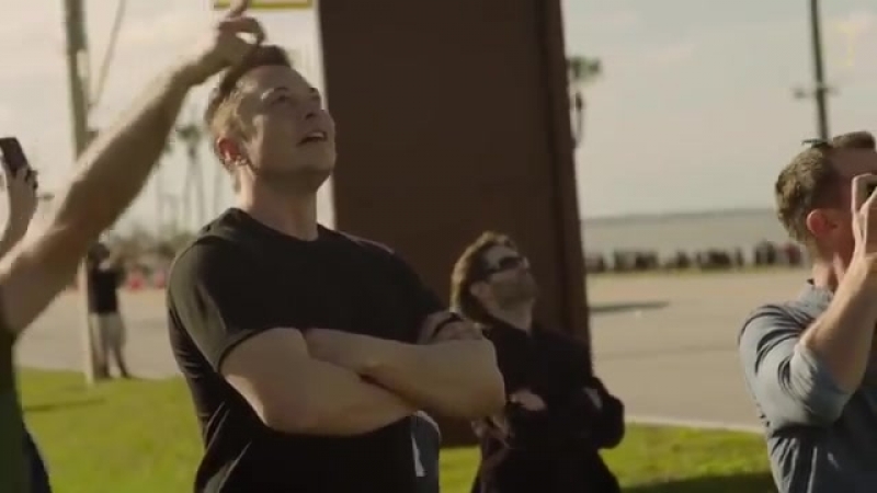 Реакція ілона маска на зліт falcon heavy