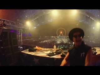 Timmy trumpet played "get down" by tiësto & tony junior