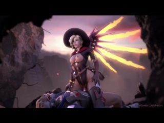 Overwatch mercy soldier76 cartoon porn 18+